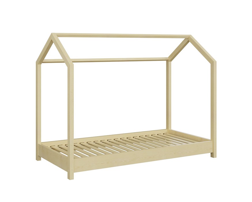 Lit cabane SOFIA bois chambre enfant moderne KAMAZZA Lit cabane SOFIA bois chambre enfant moderne KAMAZZA