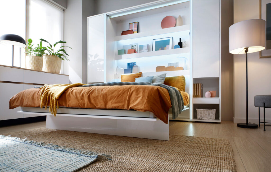 Le lit escamotable pour 2 personnes SMART de KAMAZZA