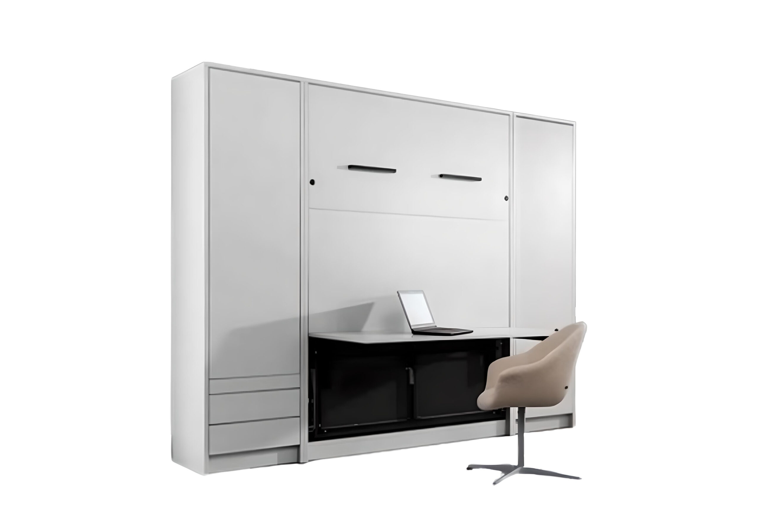 Lit escamotable bureau et rangements LOLITA KAMAZZA Lit escamotable bureau et rangements LOLITA KAMAZZA