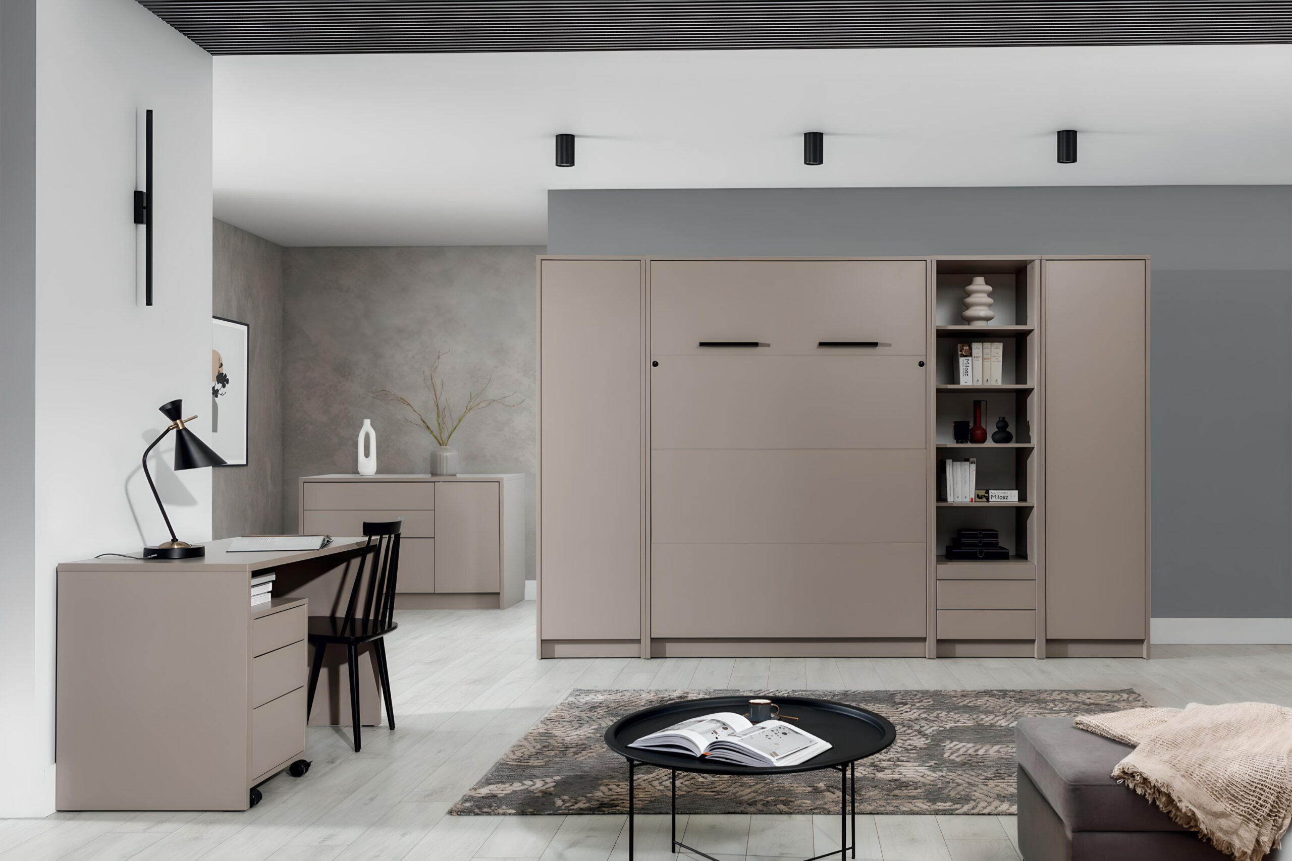 Lire la suite à propos de l’article Armoire lit escamotable gain de place pour vos petits espaces.