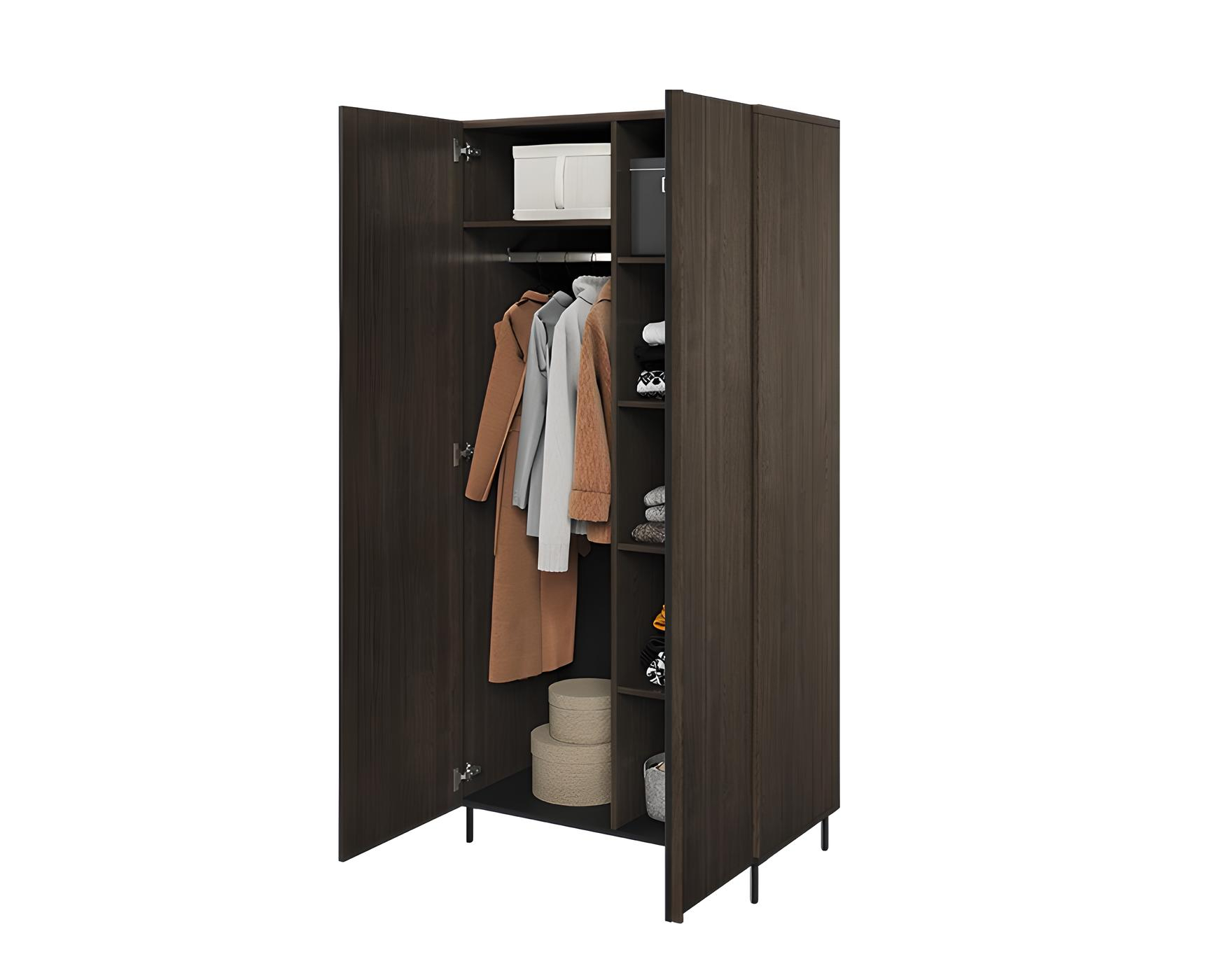 Profitez d'un espace de rangement généreux et d'un design élégant avec l'armoire CARENNE Profitez d'un espace de rangement généreux et d'un design élégant avec l'armoire CARENNE
