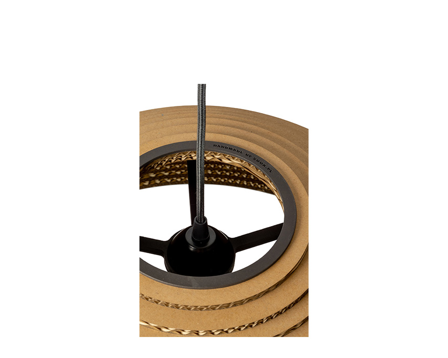 Suspension design boulle en carton recyclé - LOUNIE 55 1 KAMAZZA Suspension design boulle en carton recyclé - LOUNIE 55 1