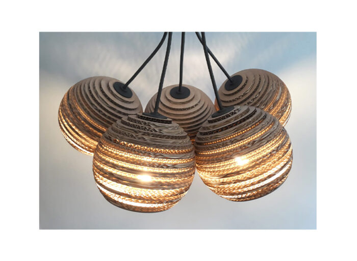 Suspension luminaire salle à manger ensemble de cinq – NIRA