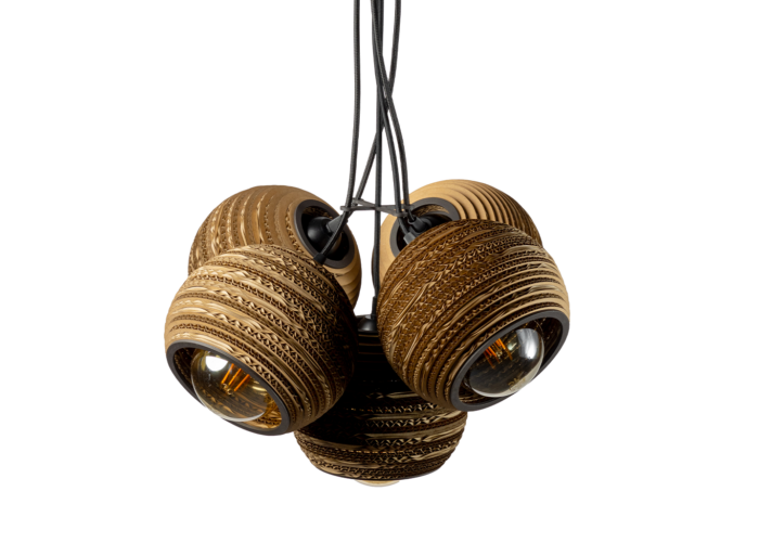 Suspension luminaire salle à manger ensemble de cinq – NIRA