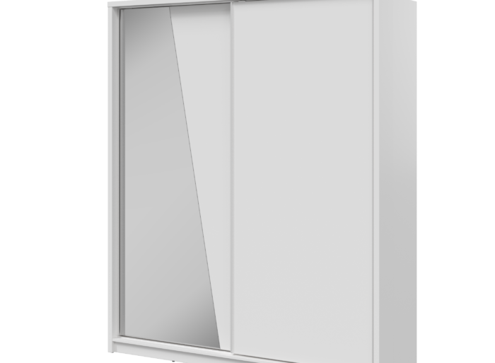 Armoire 2 portes avec étagères – MALIA